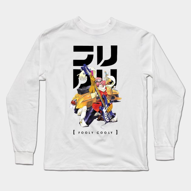 FLCL - Fooly Cooly Haruko Long Sleeve T-Shirt by ThatPonyGuy